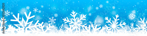 Snow banner
