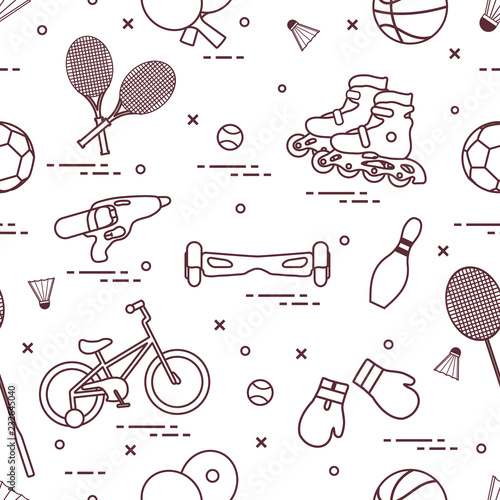 Equipment for sports activities for children.
