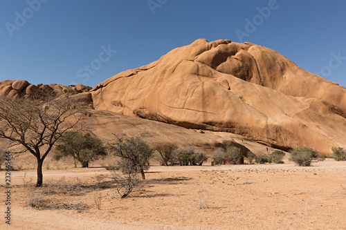 Paisaje de Spitzkoppe, Namibia (África)