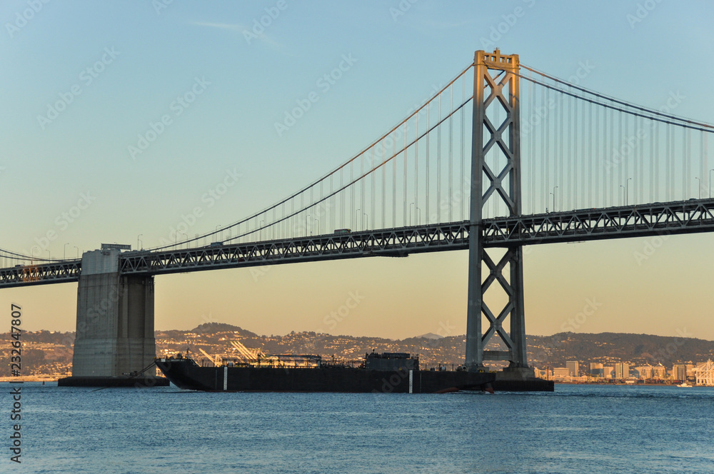 Bay Bridge from San Francisco to Oakland