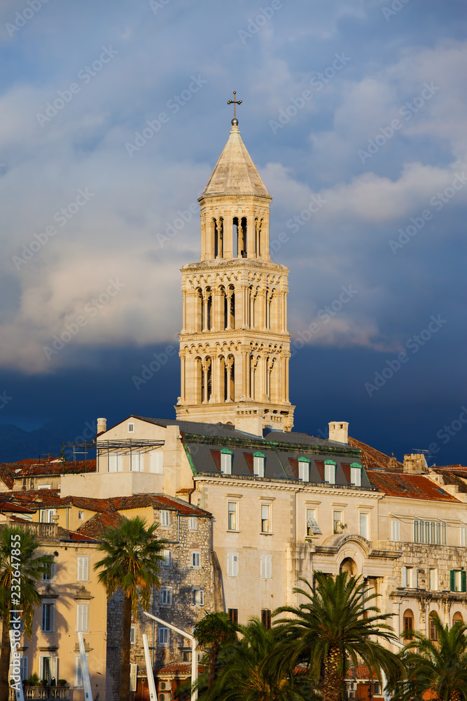 Old Town in City of Split in Croatia
