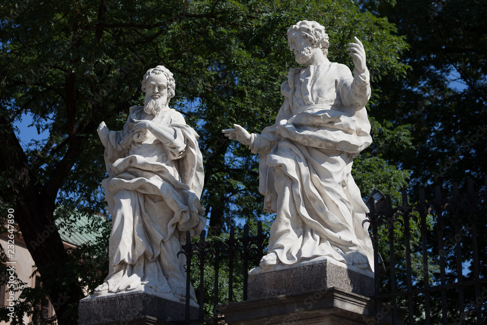 Apostles Sculptures in Krakow