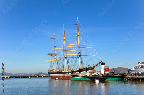 Big ship in San Francisco