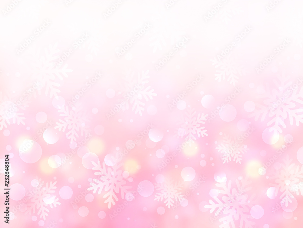 雪と光の背景 雪と光の背景