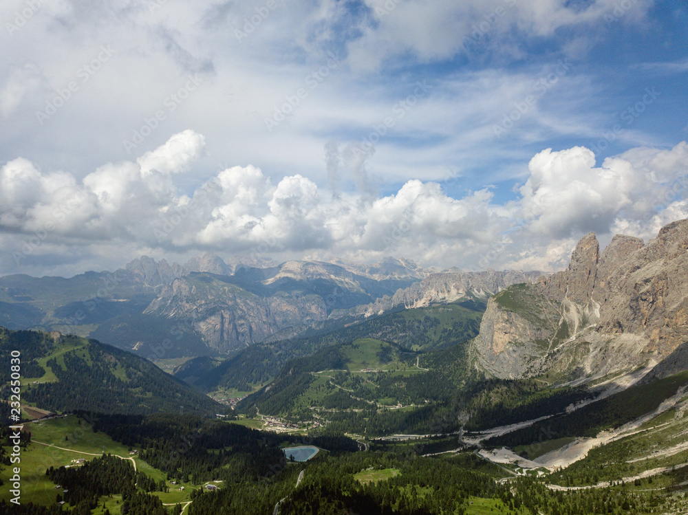 Dolomite Mountain peaks - Unesco