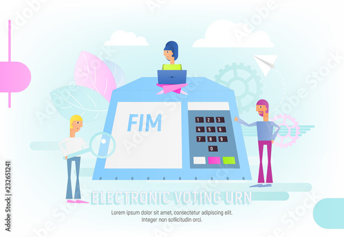Electronic Voting Urn