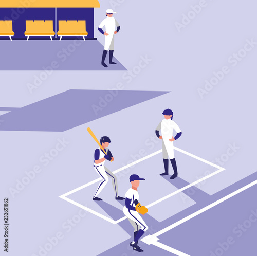 Baseball sport design