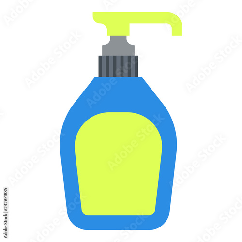 Сleaner icon. cleaner illustration, vector spray bottle. Vector illustration. EPS 10.