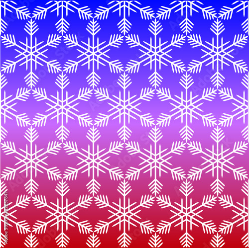 Pattern from snowflake without seam