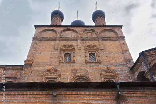 Fotografie Christian monastery cupolas