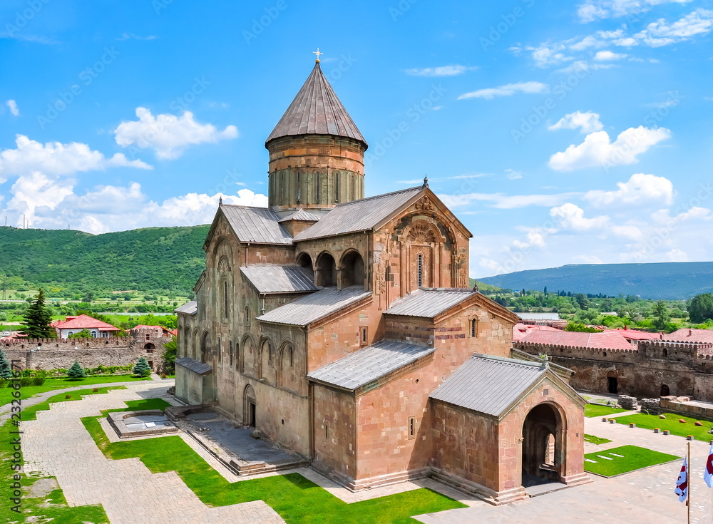 Svetitskhoveli Cathedral near Tbilisi, Mtskheta, Georgia Svetitskhoveli Cathedral near Tbilisi, Mtskheta, Georgia