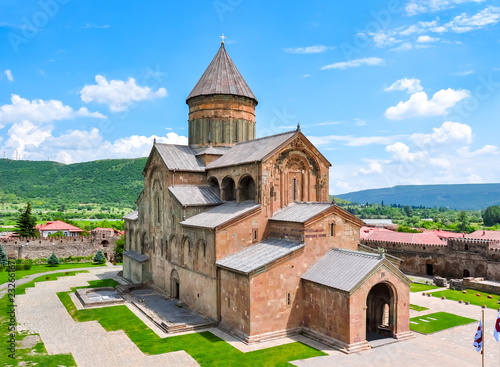 Svetitskhoveli Cathedral near Tbilisi, Mtskheta, Georgia photo