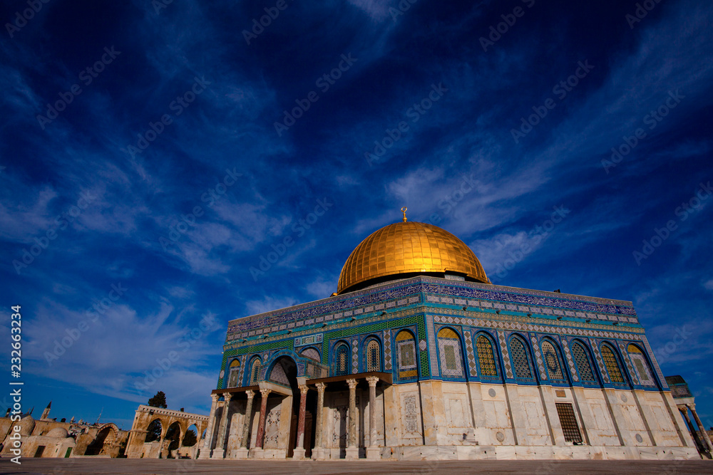 Fototapeta The Dome of the Rock , Jerusalem, Israel