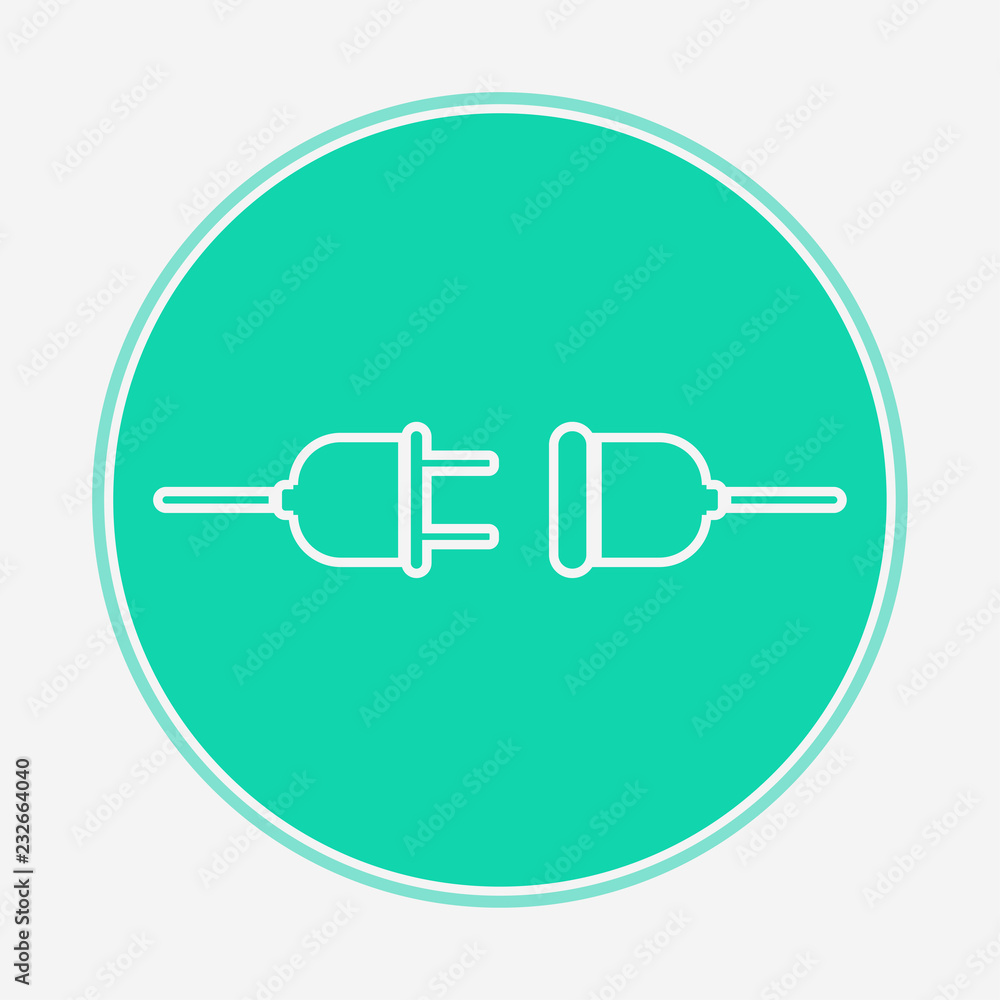 Plug vector icon sign symbol Plug vector icon sign symbol