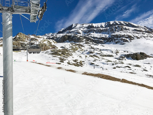 Alps in winter photo