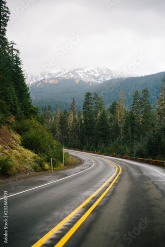 Winding Mountain Highway photo