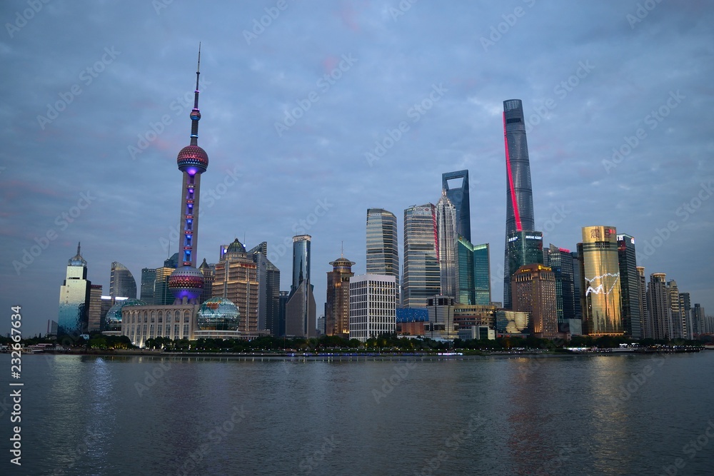 Obraz premium Bund Shanghai