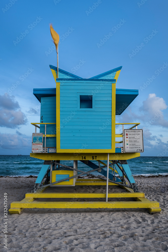 Colorful Lifeguard Stand