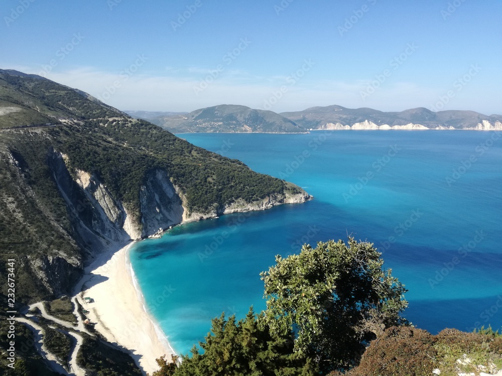 Fototapeta premium The true beauty of Kefalonia island, Greece