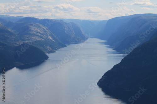 Vue du Preikestolen.