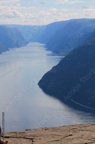 Vue du Preikestolen.