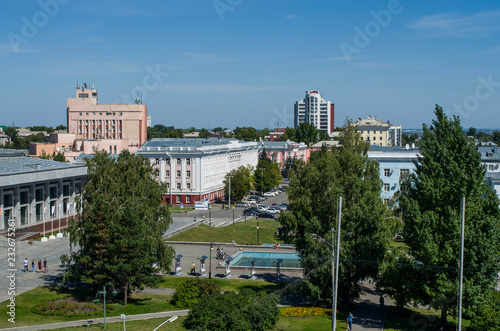 The City Of Barnaul. Altai territory.