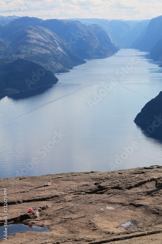 Vue du Preikestolen.