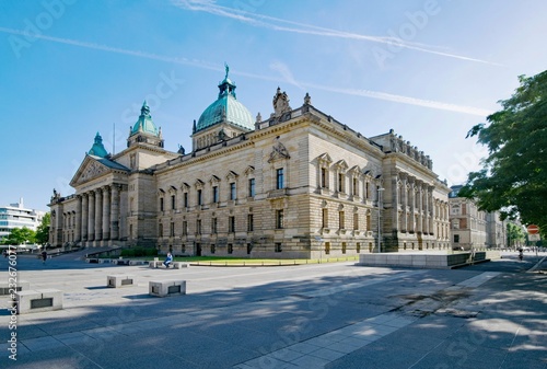Bundesverwaltungsgericht in Leipzig, Sachsen, Deutschland 