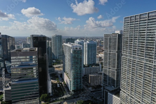 Miami Brickell Skyline