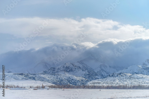 Slika na platnu Winter mountains