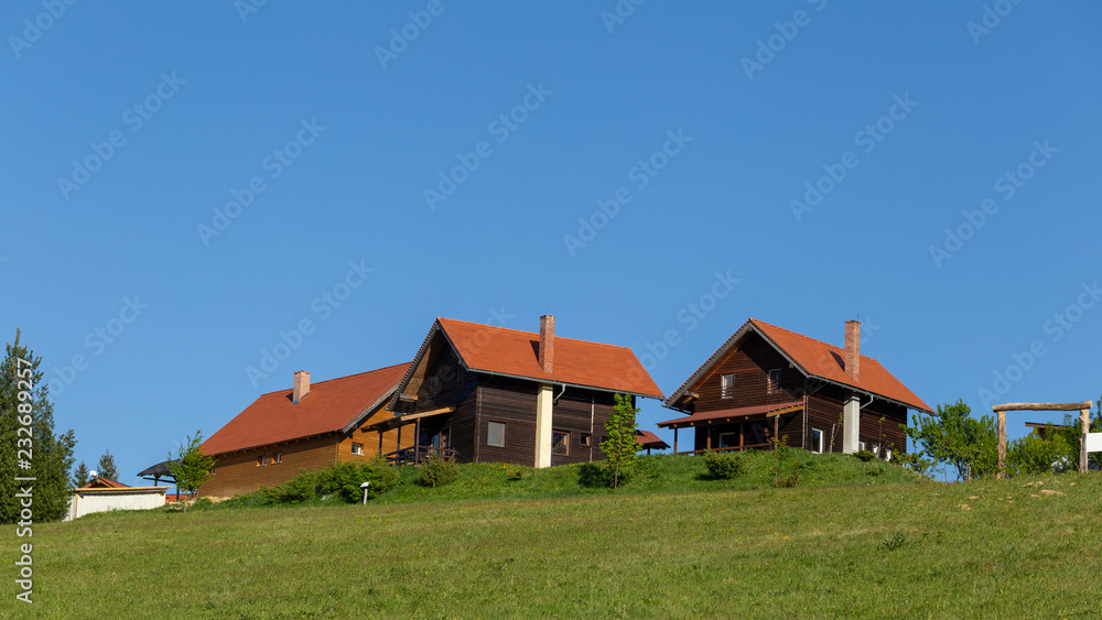 Romanian countryside under a warm summer light Romanian countryside under a warm summer light