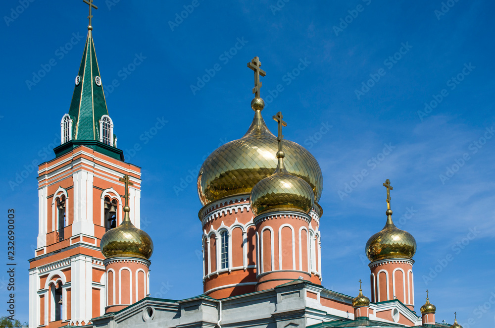 Znamensky Cathedral. The City Of Barnaul. Altai territory.