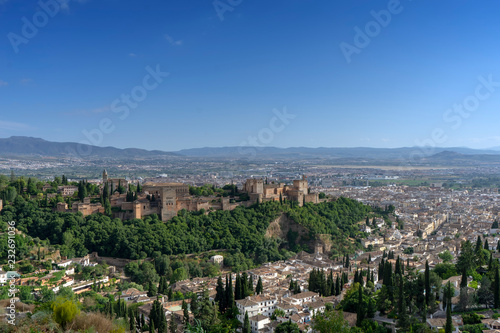 Alcazaba nazarí de la alhambra de Granada, Andalucía © Antonio ciero