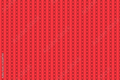 Geometric pattern background. Red Background