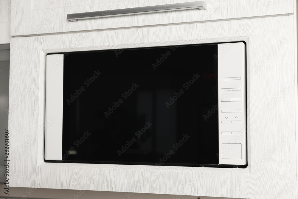 Modern microwave oven built in kitchen furniture Modern microwave oven built in kitchen furniture