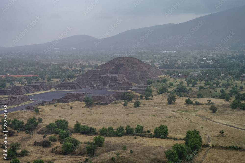 Pyramid of the Moon. Teotihuacan, Mexico