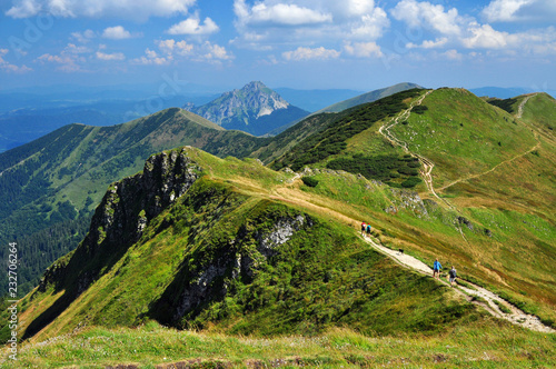 Mountain range of Mala Fatra, Slovakia