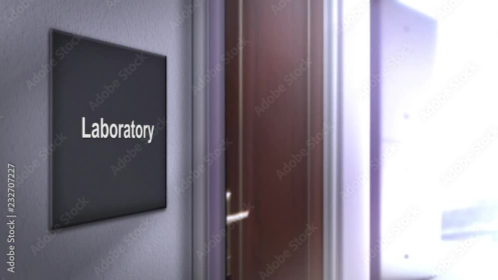 Modern interior building signage series - Laboratory Modern interior building signage series - Laboratory