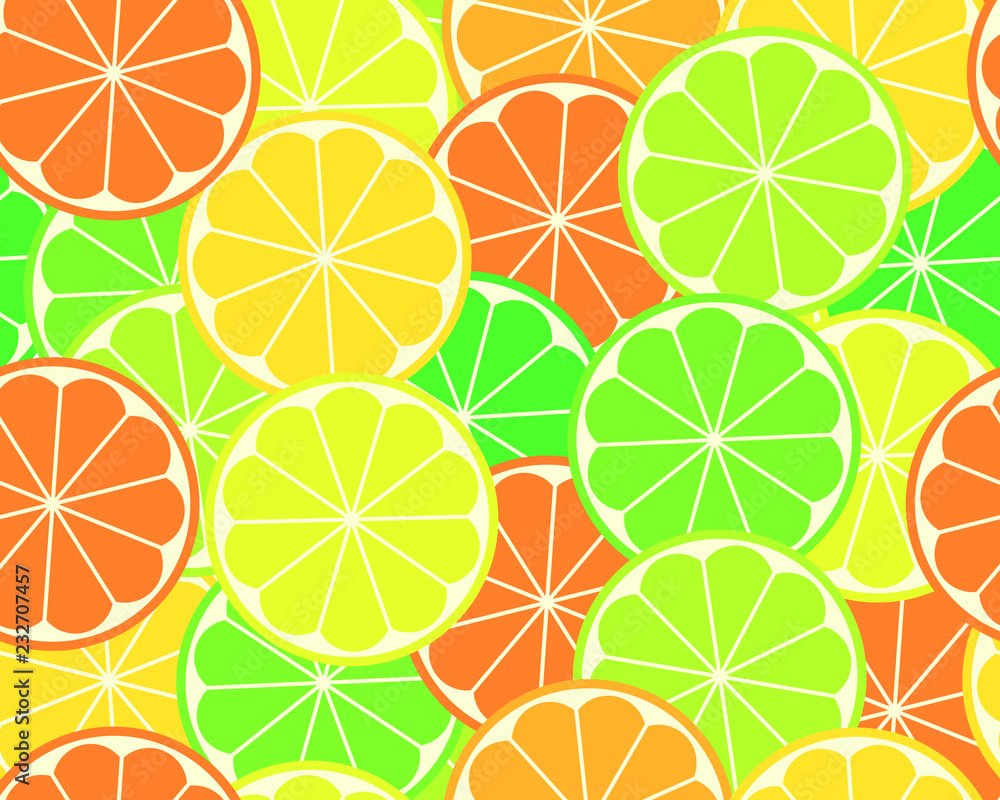 Colorful background with lemons Colorful background with lemons