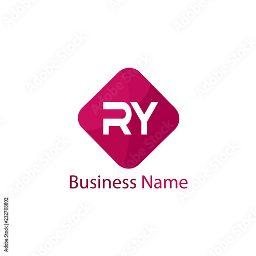 Free Download Initial Letter RY Logo Template Design - GFXLoad