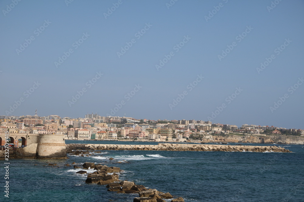 Old Town Ortigia of Syracuse, Sicily Italy Old Town Ortigia of Syracuse, Sicily Italy
