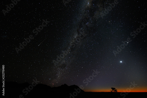 Fototapeta Naklejka Na Ścianę i Meble -  Milky way over the Namib desert