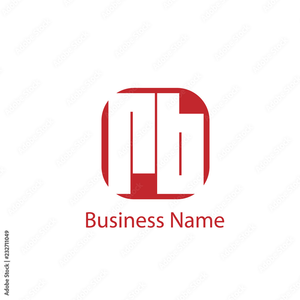 Initial Letter RB Logo Template Design Initial Letter RB Logo Template Design