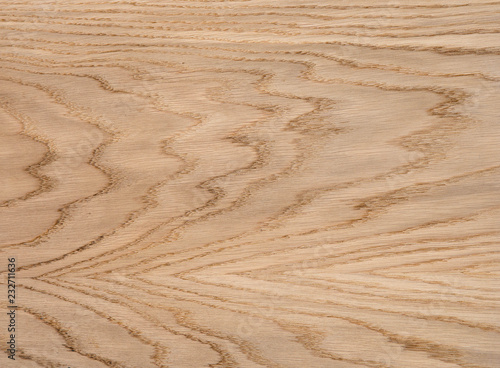 Wood texture of natural oak tangential veneer 