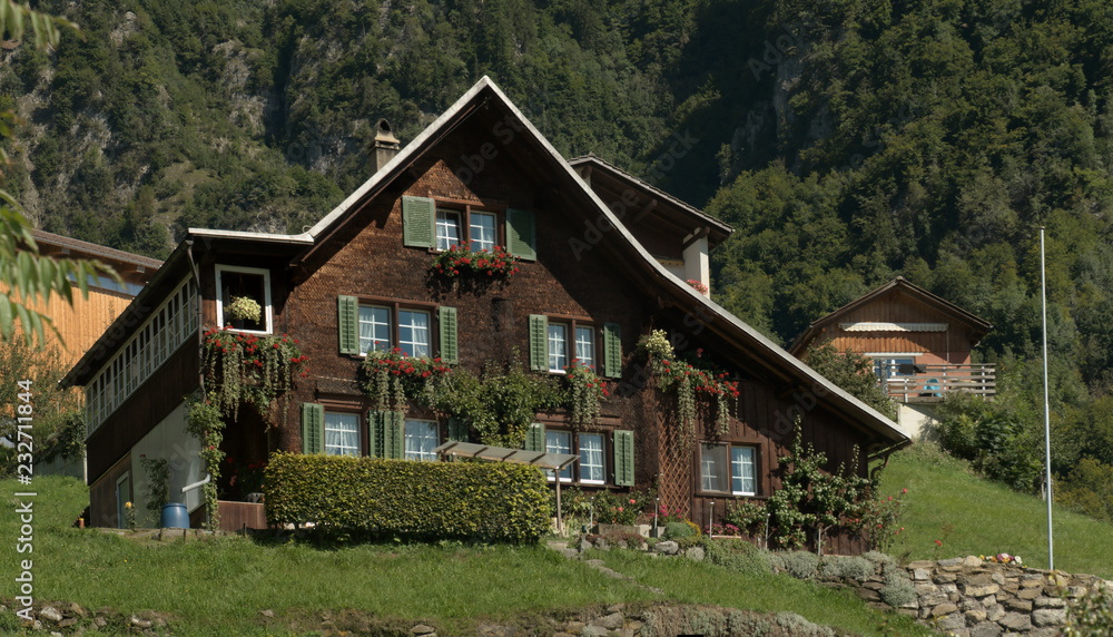 Farmhouse on Flumserberg, Swiss Alps