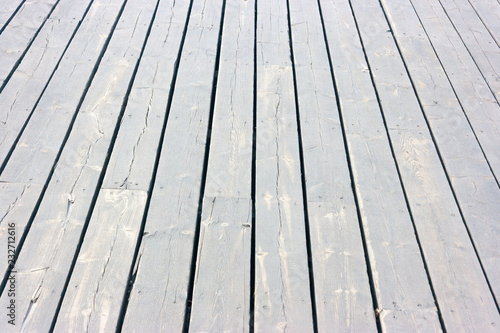 White wood planks surface