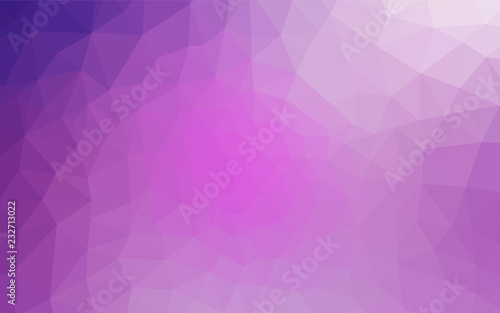 Light Purple vector low poly layout.