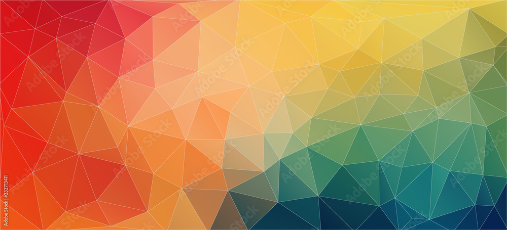 Modern Flat triangle Background of geometric shapes.