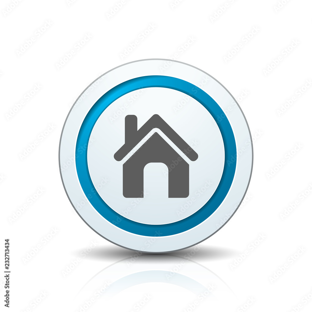 Home button illustration Home button illustration