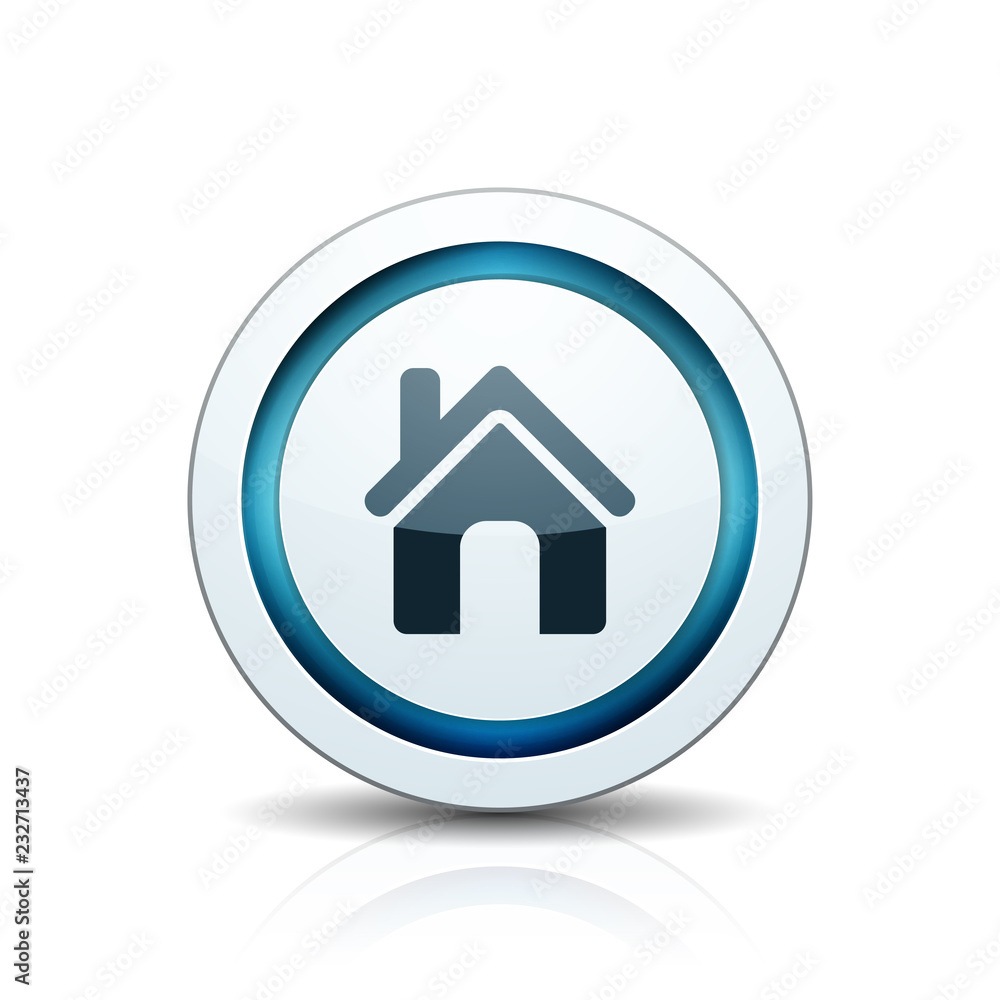 Home button illustration Home button illustration